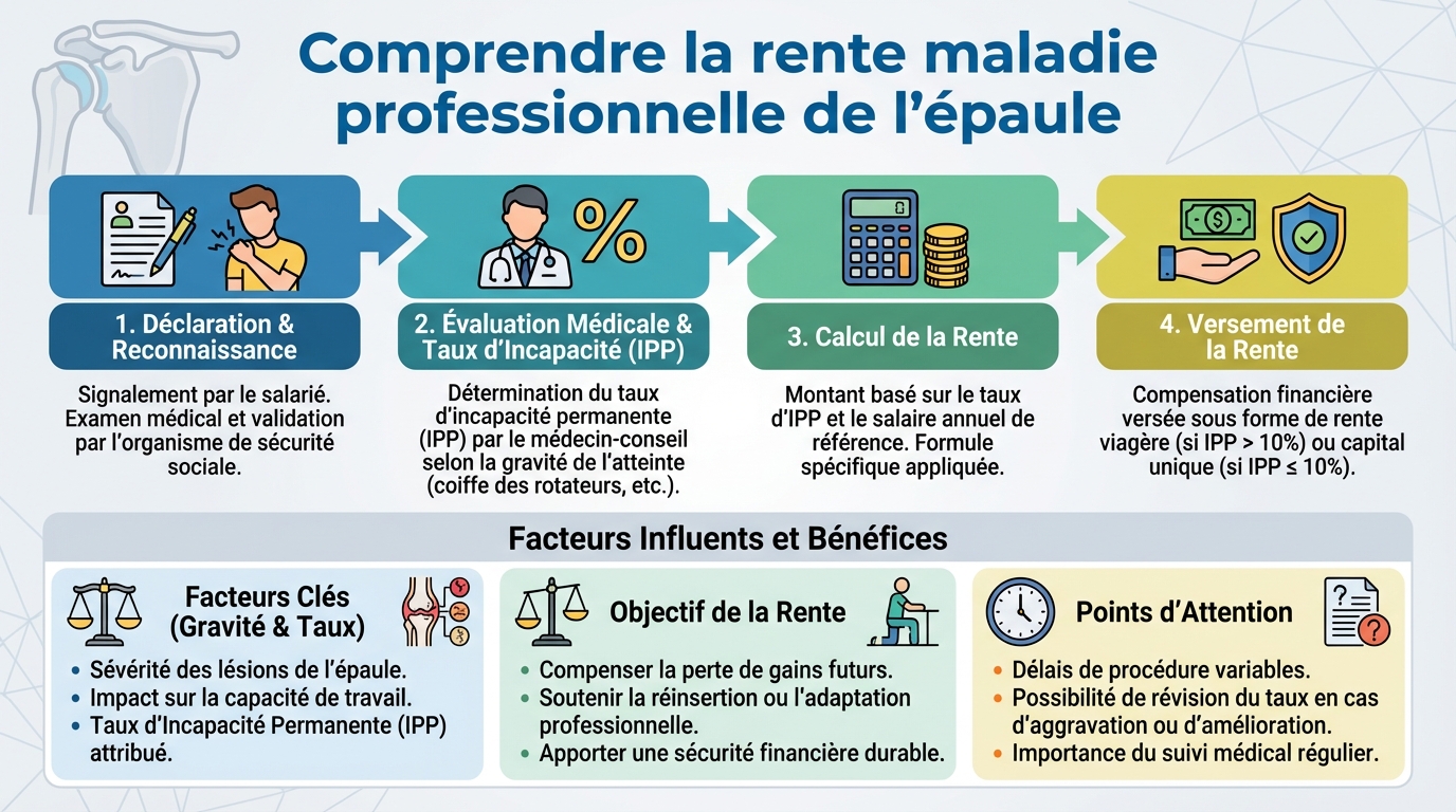Démarches à effectuer pour obtenir la rente