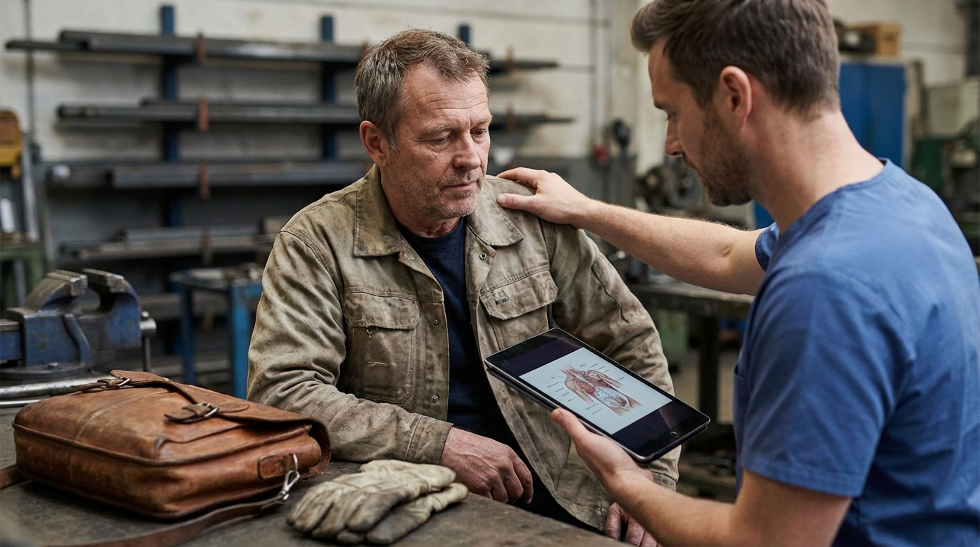 Comprendre la rente maladie professionnelle de l'épaule