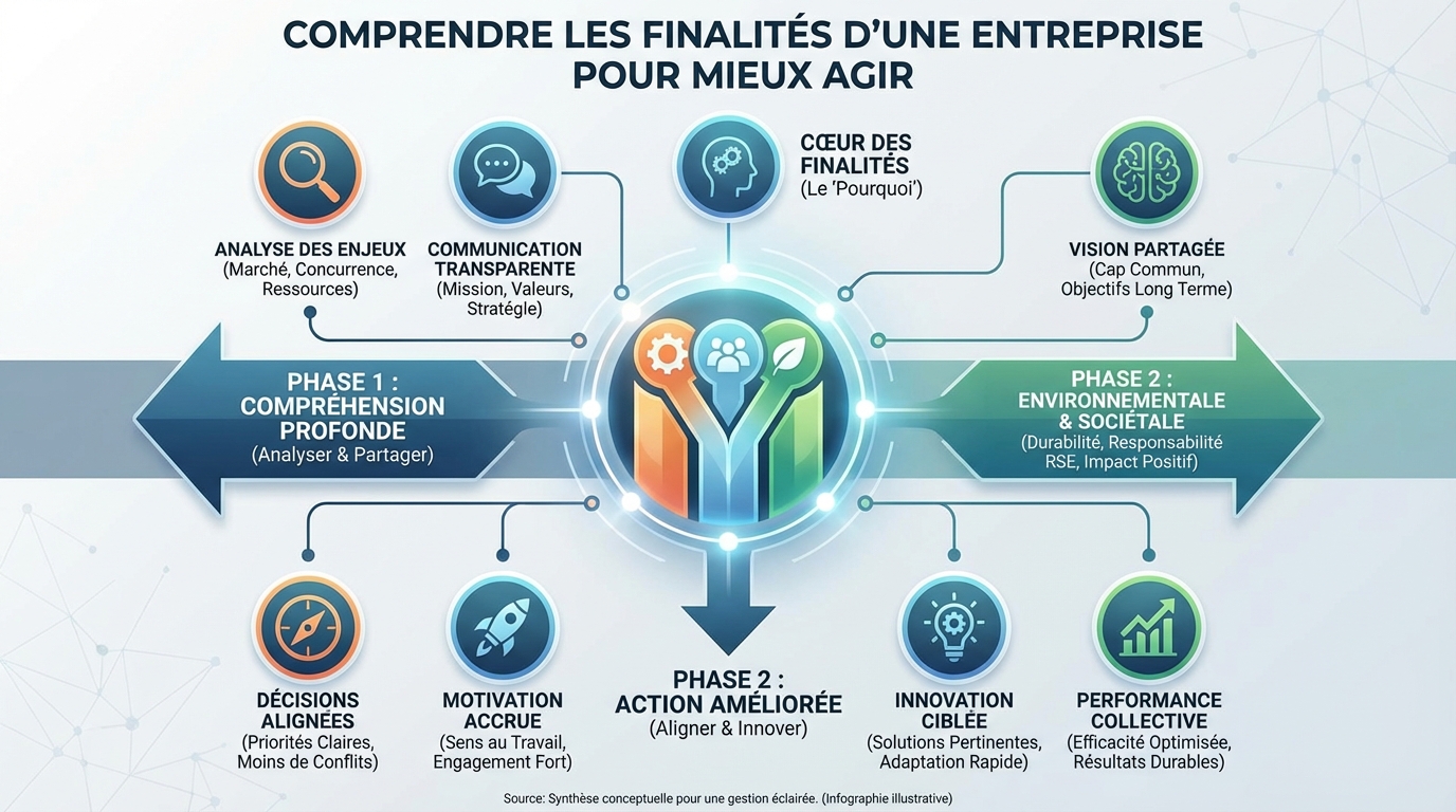 Comprendre les finalités d'une entreprise pour mieux agir 1 L'importance des finalités pour la stratégie