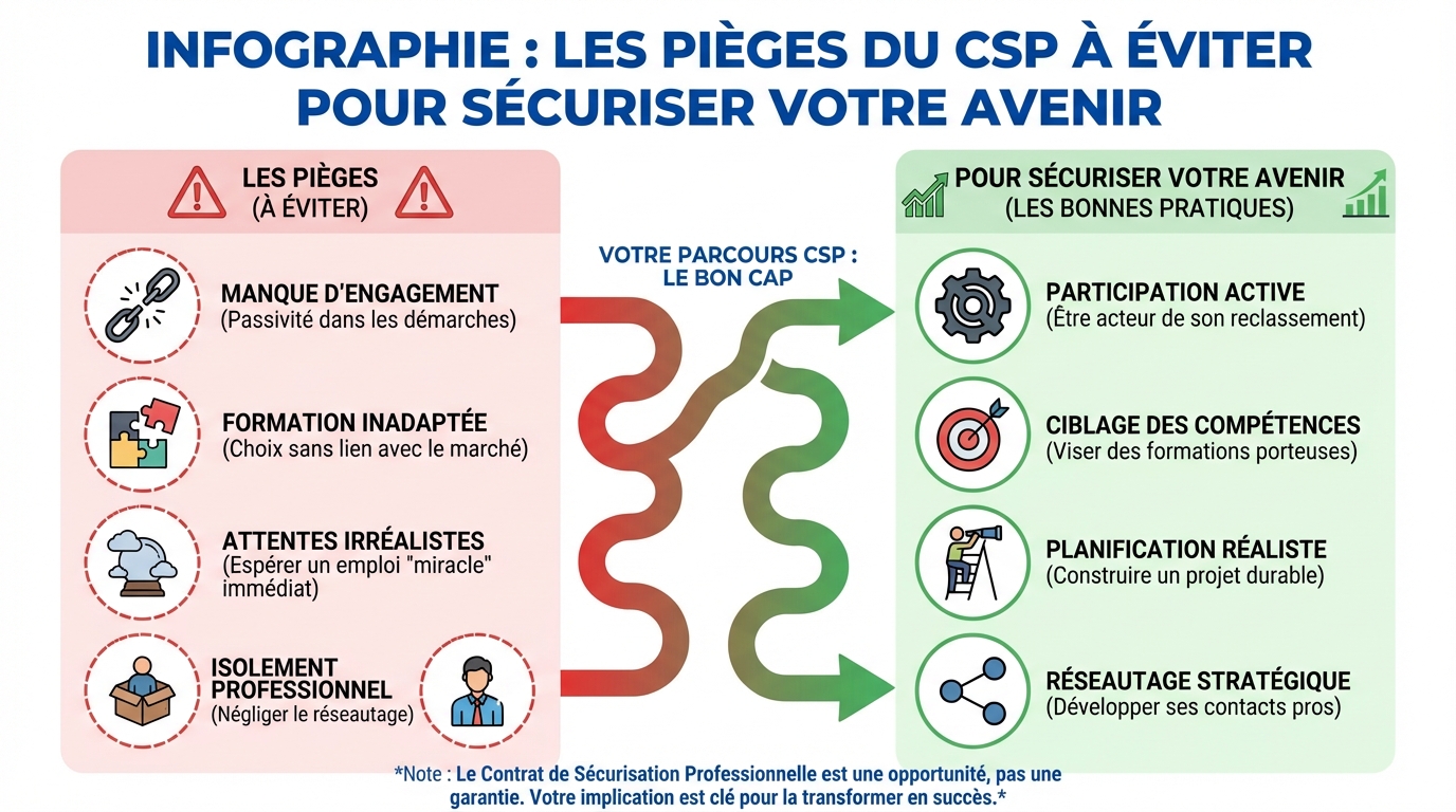 Les pièges du CSP à éviter pour sécuriser votre avenir 1 Les principaux pièges du CSP
