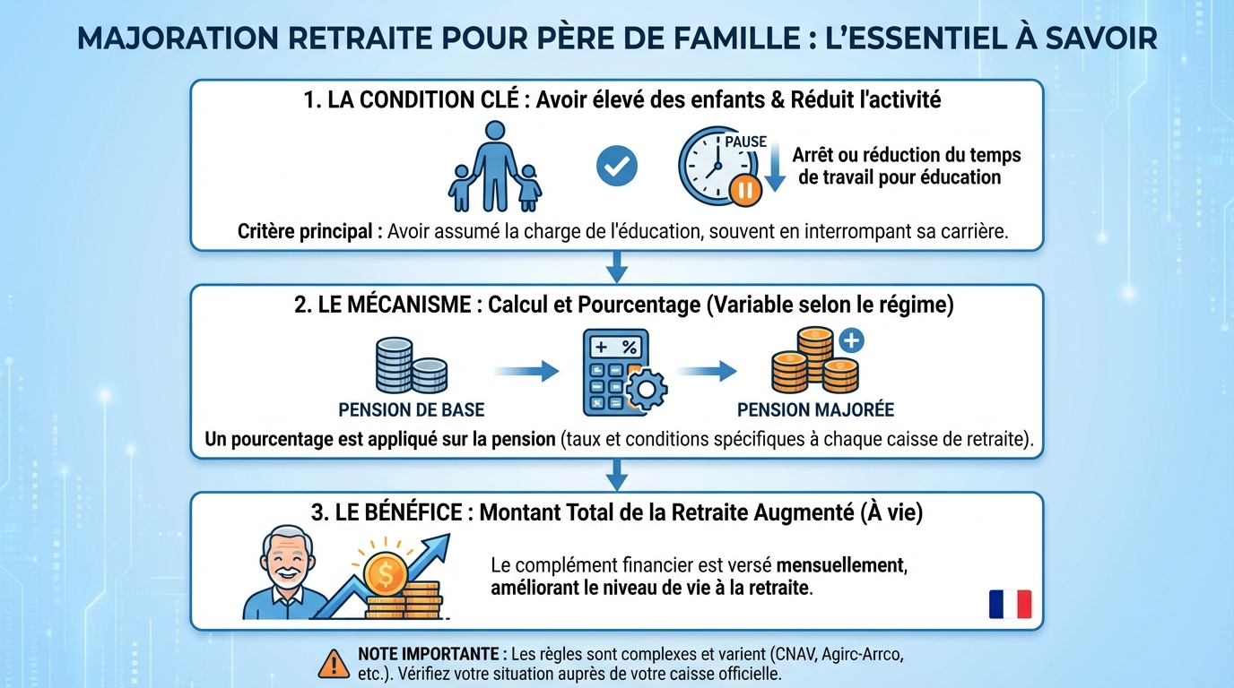 Les conditions à remplir pour la majoration