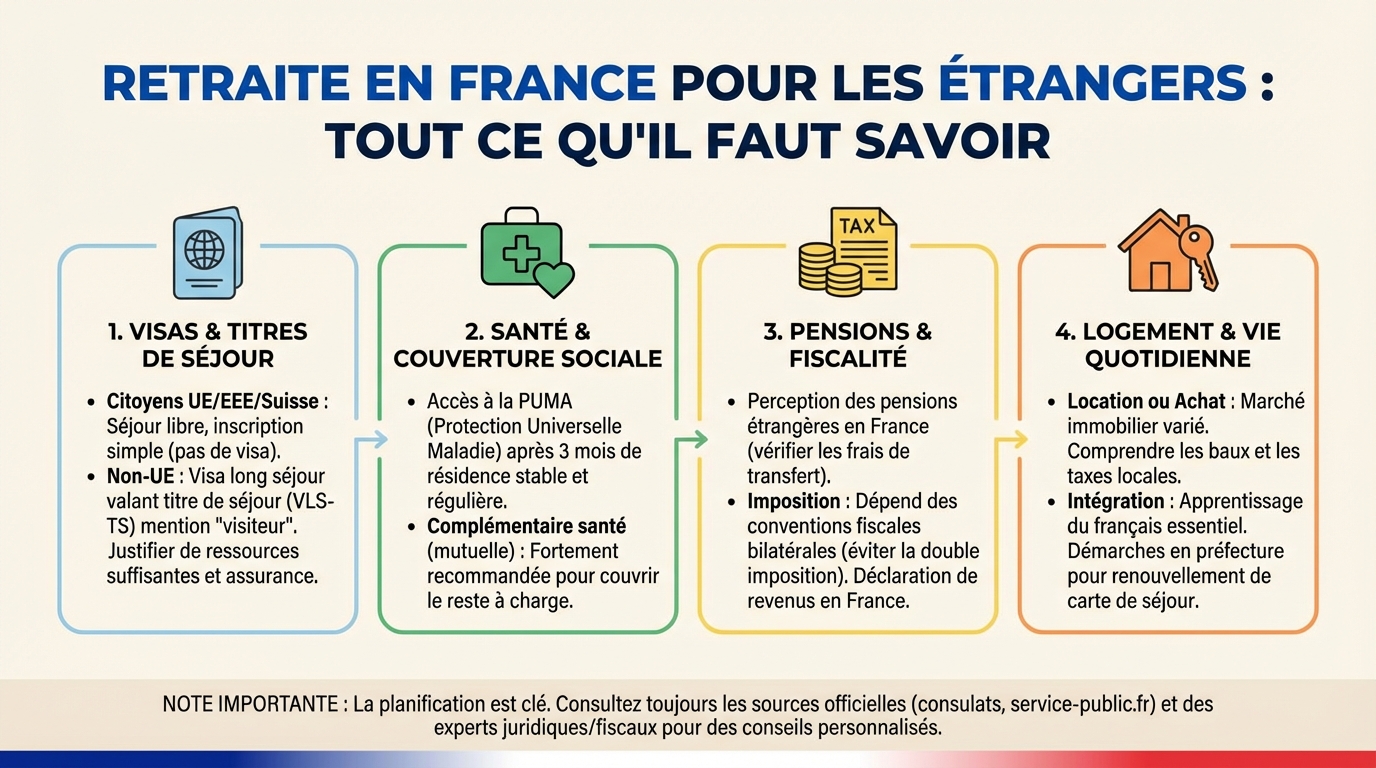 Les conditions spécifiques pour les étrangers