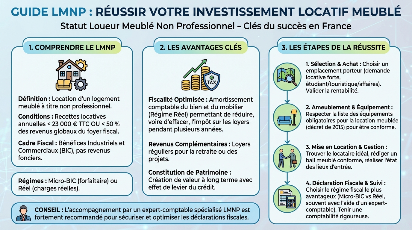 Comment réussir son achat LMNP ?