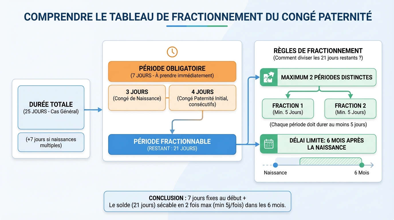 Les droits des pères lors du congé paternité