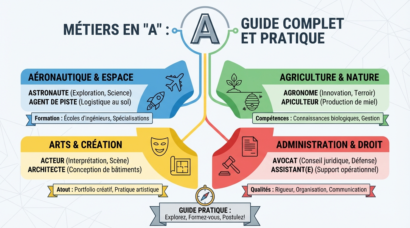 Liste des métiers en A