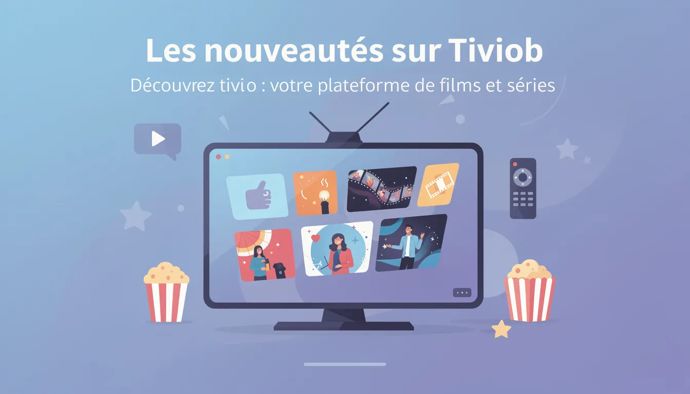 Découvrez tiviob : votre plateforme de films et séries 1 Les nouveautés sur Tiviob