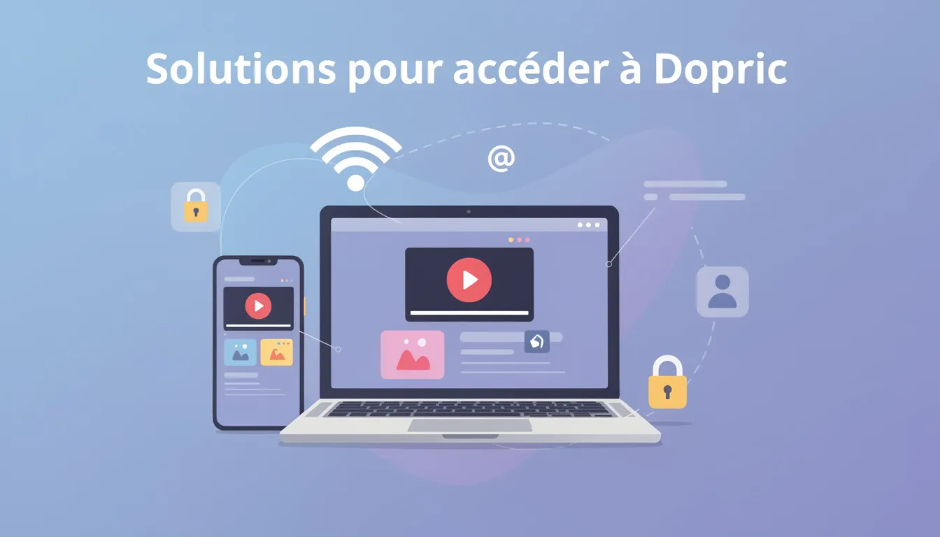 Solutions pour accéder à Dopric