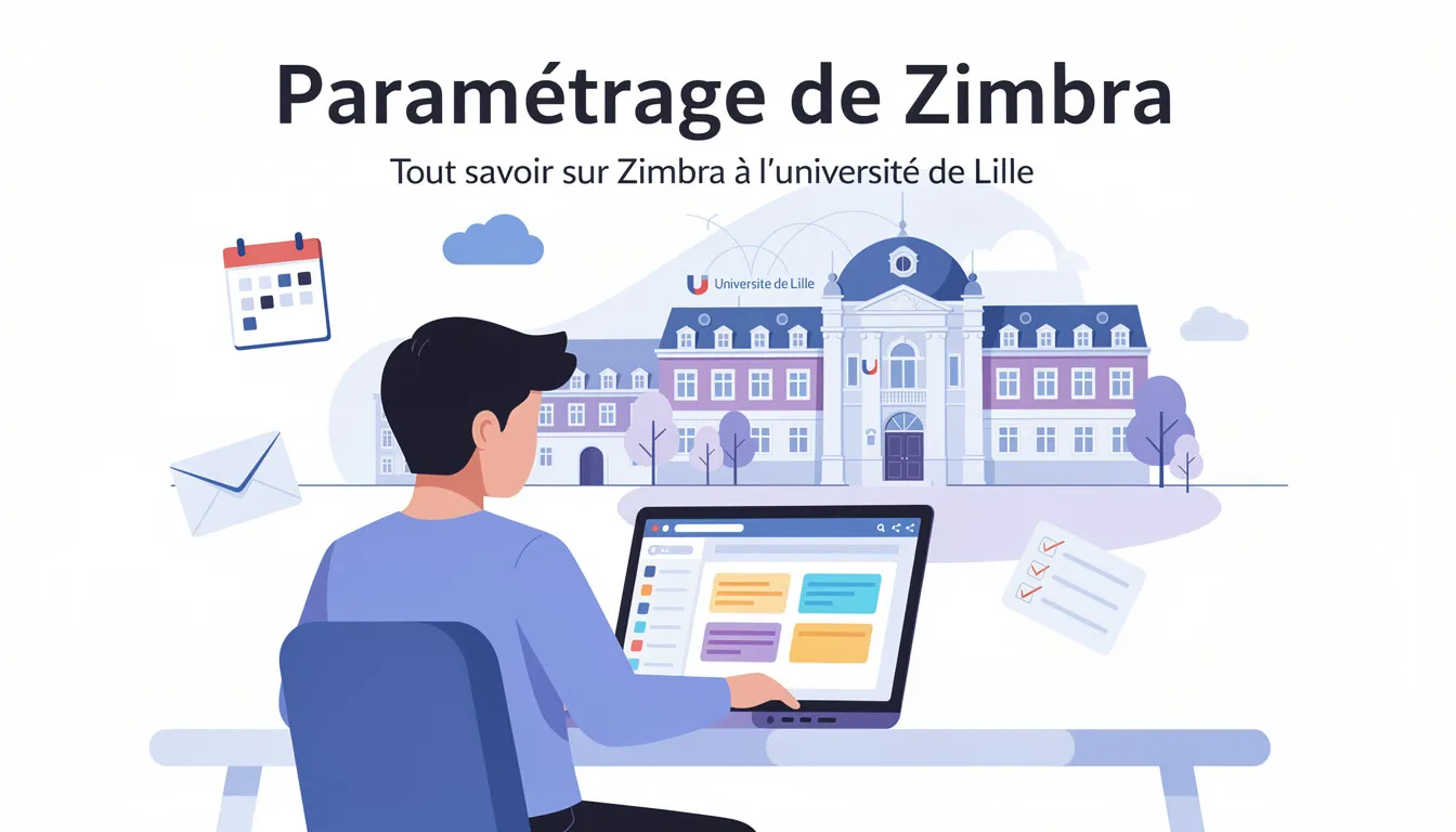 Paramétrage de Zimbra