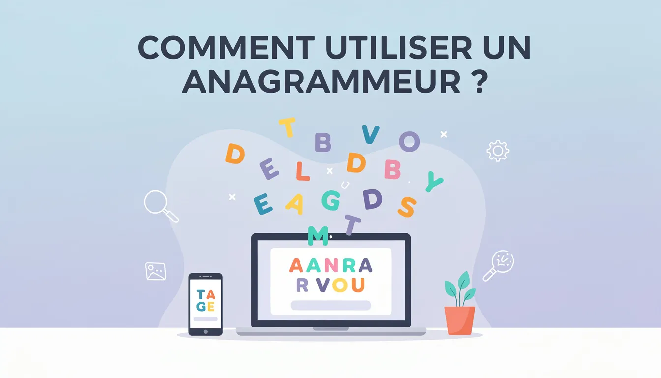 Comment Utiliser un Anagrammeur ?