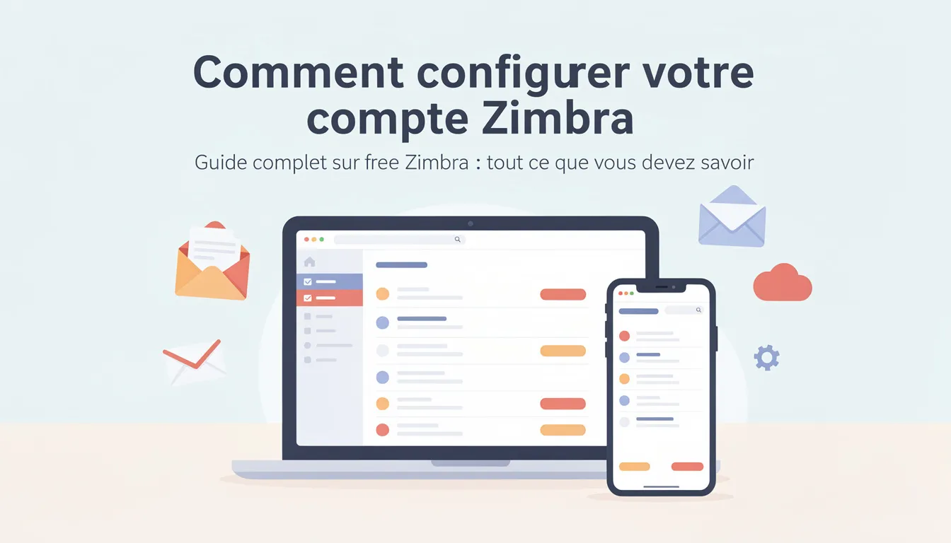 Comment configurer votre compte Zimbra