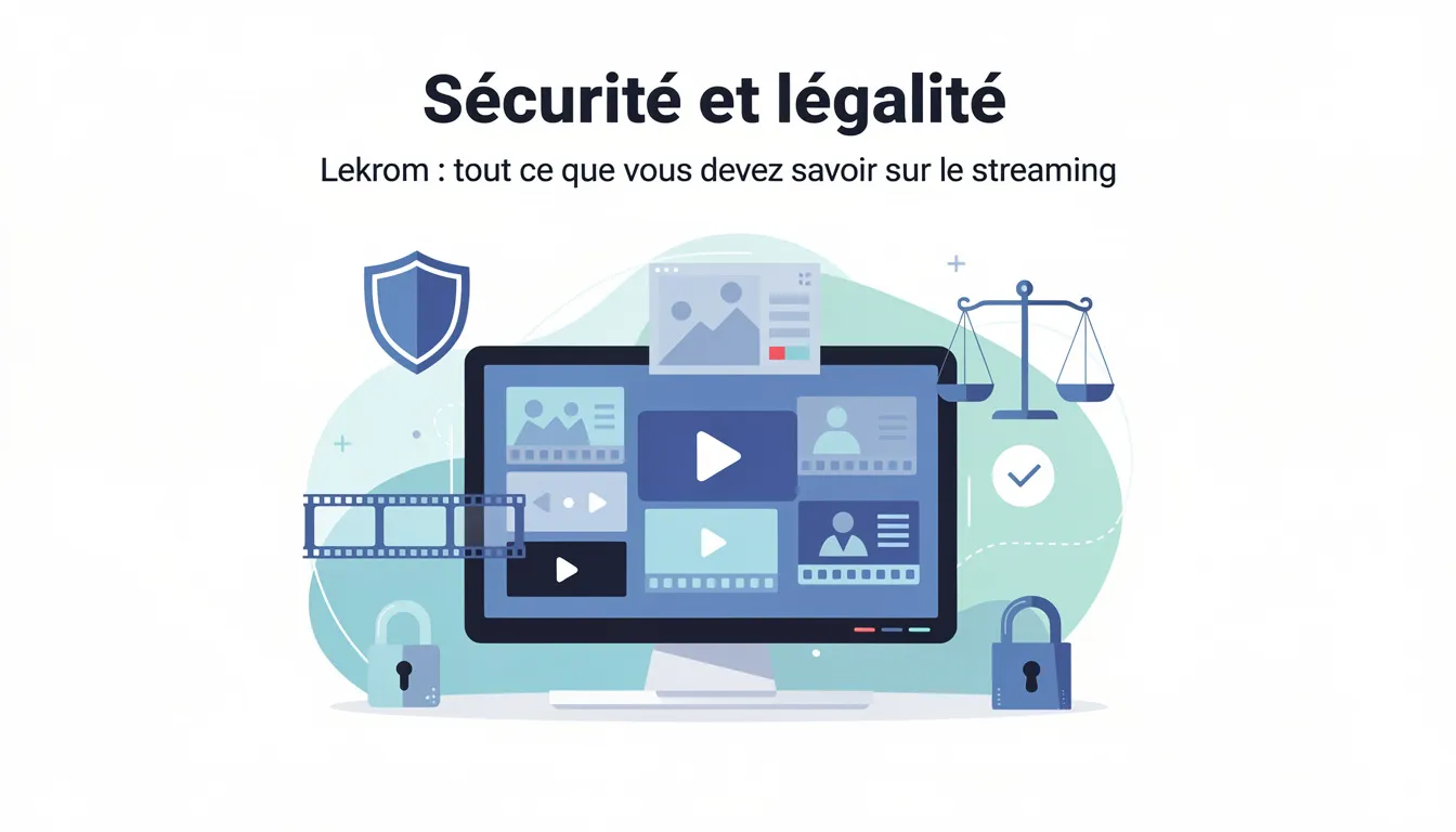 Lekrom : tout ce que vous devez savoir sur le streaming 1 Sécurité et légalité
